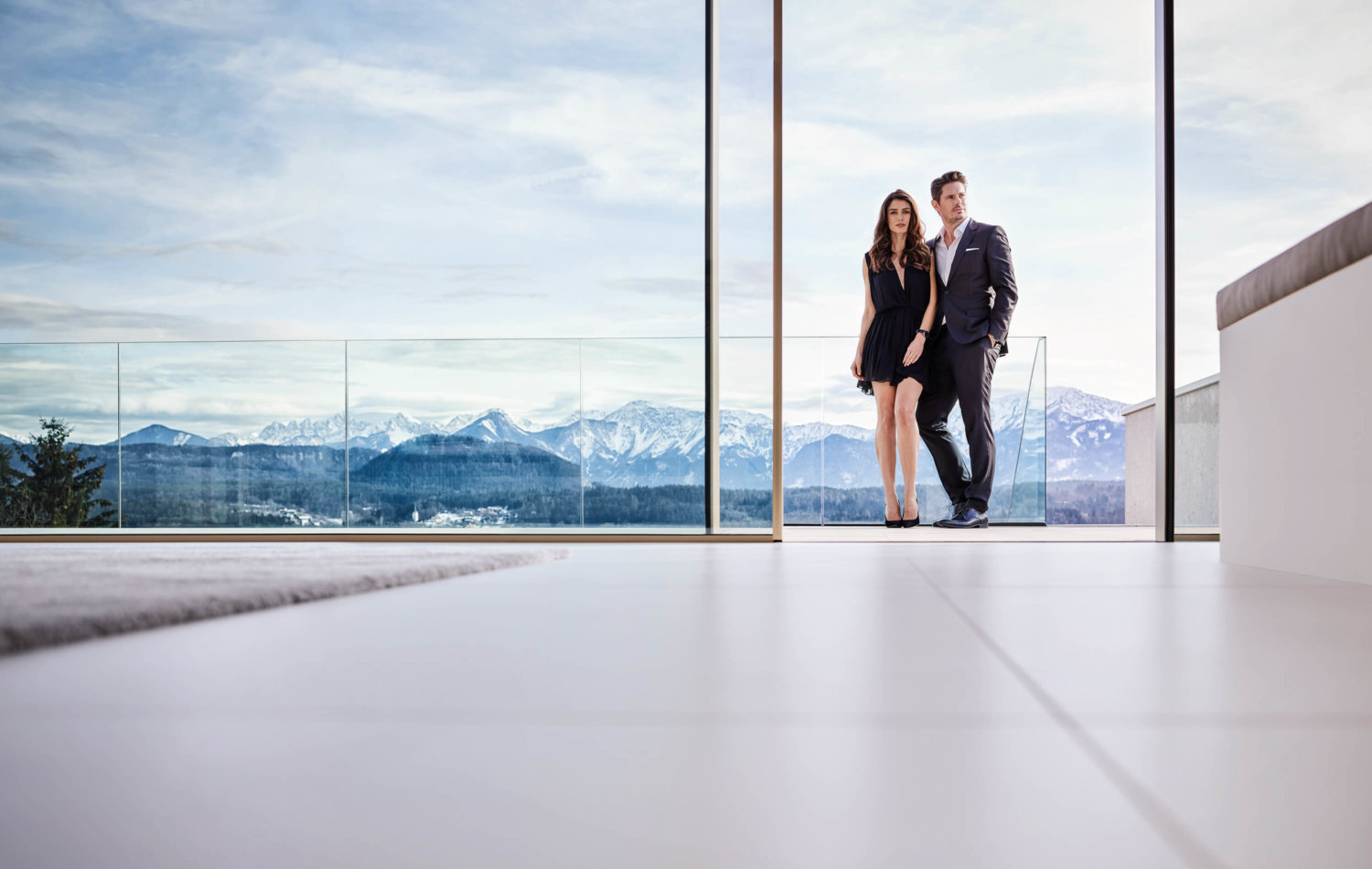 amadeus Schiebeelemente sind schwellenlos und barrierefrei