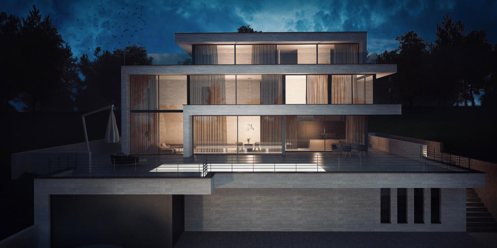 Außergewöhnliche Designervilla, Schweiz